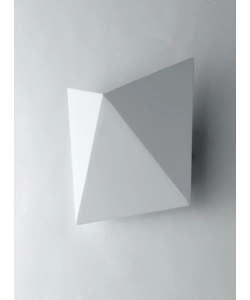 APPLIQUE A LED "STEALTH" ALLUMINIO BIANCO, 420LM